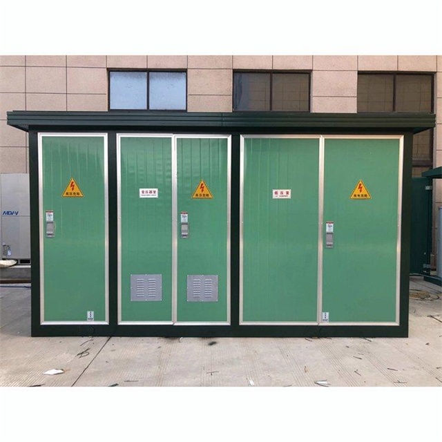 乌兰1600KVA欧式箱式变压器